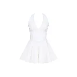 Белая юбка (удлинённая длина: 5 см)