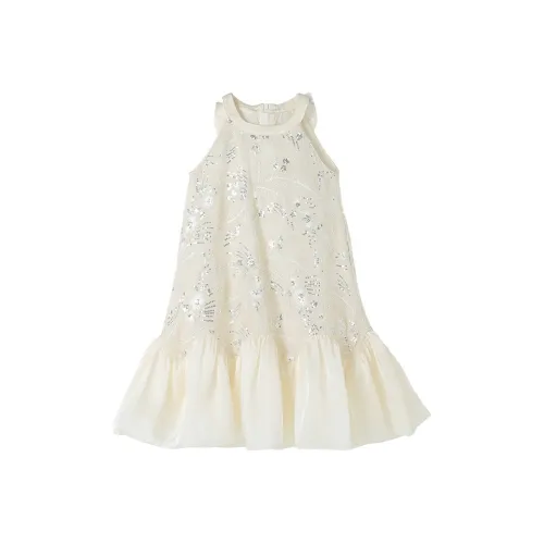 YUANYUAN GIRL Платье Абрикос для детей 3-7 лет