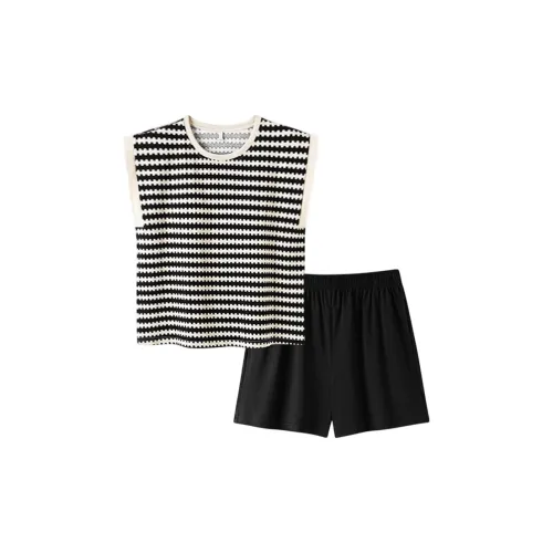 LANZA Полосы Женские Пижамные Комплекты