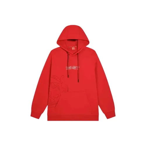 PEAK RIGHT Series Толстовка Мужской Китайский Красный