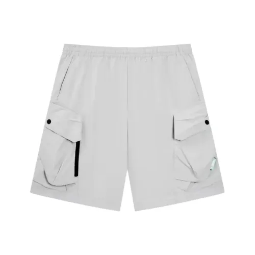 XTEP Basketball Collection Яркий Лунно-серый Мужские спортивные шорты