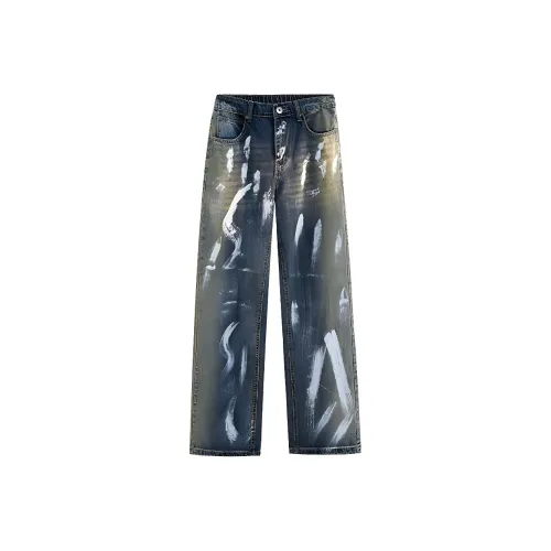 KUKESEN Синие Унисекс Джинсы