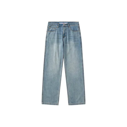 Lee Cooper Светло-синие Мужские Джинсы