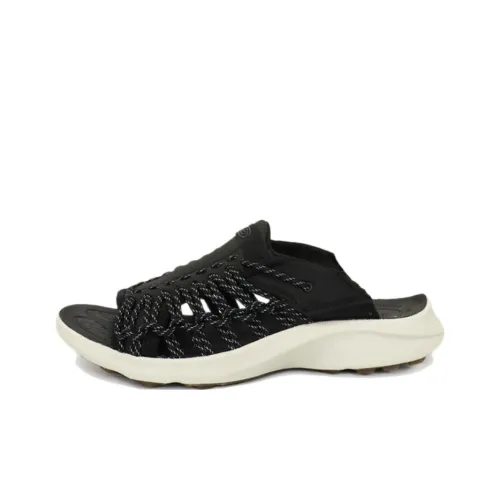 KEEN UNEEK SNK Slip-resistant Abrasion-resistant Слипоны Мужской Черный