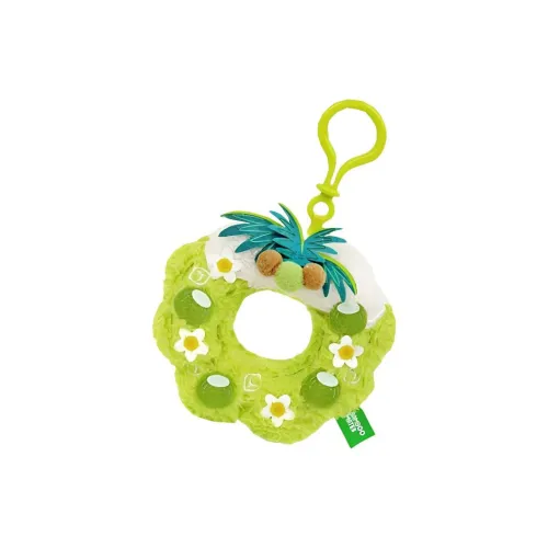 BAMBOO MATES Natural Element Wreath Лето Breeze Coconut Зеленый Shadow Sweet Венок Брелок Куклы Plush Подвеска 10 см Рекомендуемая высота