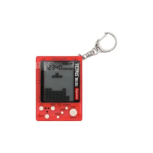 Supreme Пластик Металлические Брелоки Мужской Красный