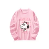 Большая голова наклейка Belle/Pink [Весенний Осенний Тонкий]