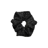 Винтажный тонкий яркий филамент резинка для волос, 1 шт. (черный)