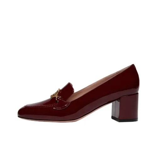 Bally Emblem Высокие каблуки Бургундский Женские