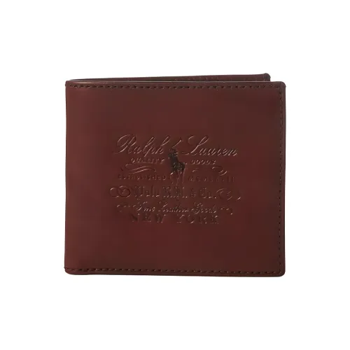 Polo Ralph Lauren Кожа Кошелек Мужской Коричневый