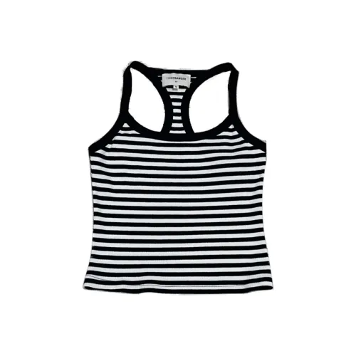 11ESTRANGER ASTRANGER Черно-белые полосы Женские Топы