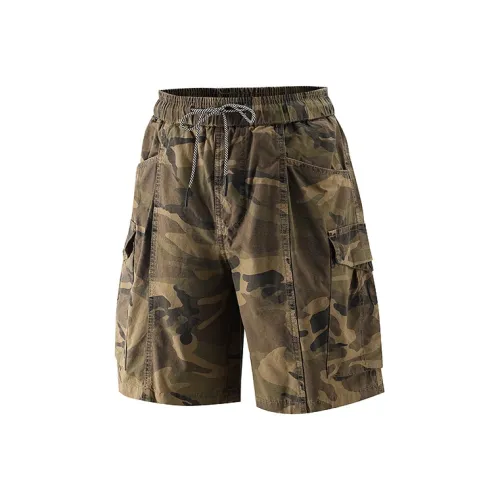 GONGFUSHE Унисекс Карго Шорты