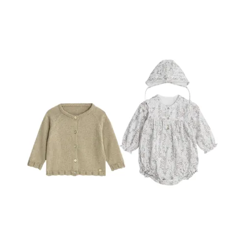 Tartine Et Chocolat Повседневная спортивная одежда FW AW23 Набор из 3 шт Бежевый для малышей и детей дошкольного возраста