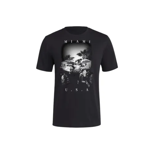 Adidas Sportswear Т-Рубашка Мужская Черная