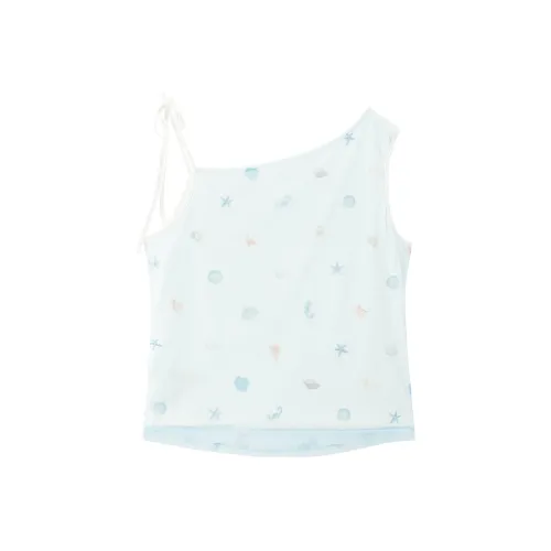 LEDIN Melt ice Синий Женские Майки