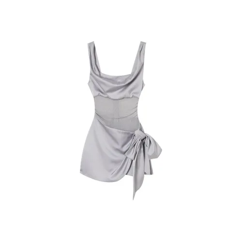 EMDPN Стальной синий Женские Слиплатья