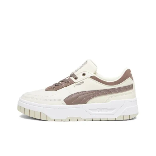 PUMA Cali Dream Low Топ Скейтборд Кроссовки Женские Серый Белый