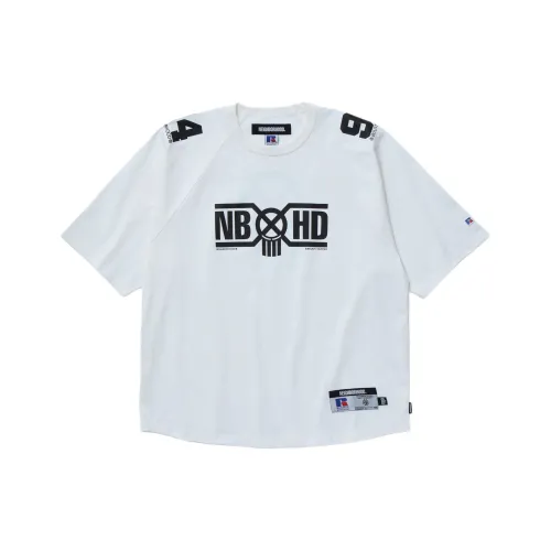 NEIGHBORHOOD x BOUNTY HUNTER Коллаборация SS25 T-Shirt Унисекс