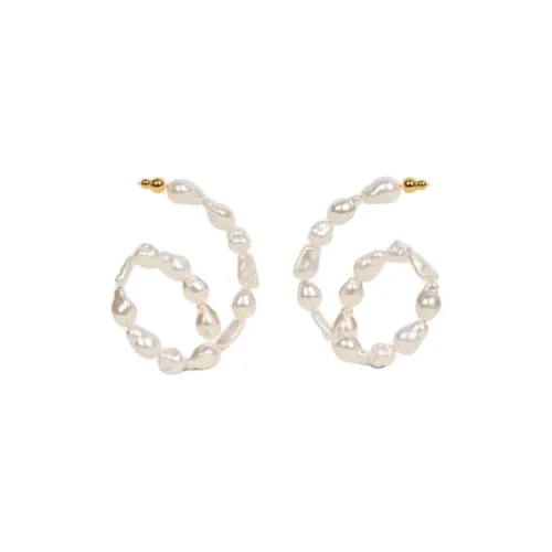 CULT GAIA Акриловые серьги Женские Белые