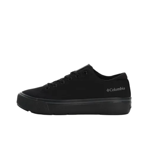 Columbia HAWTHORNE RAIN Slip-Resistant Abrasion-Resistant Low-Top Skateboard Shoes Women's Black Колумбия HAWTHORNE RAIN Противоскользящие Устойчивые к истиранию Низкие Кеды для скейтбординга Женские Черные