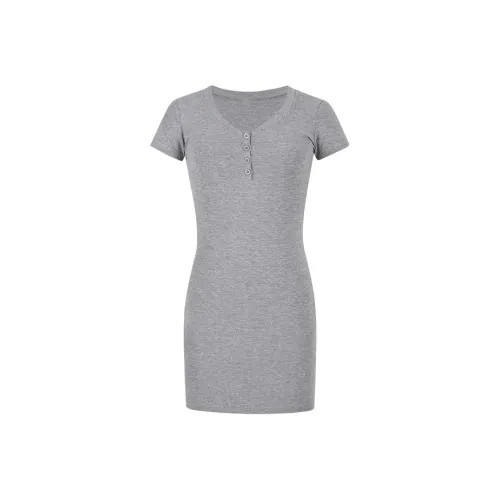 DGMZ Короткий рукав Платье Женское