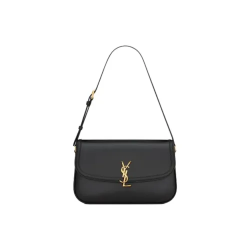 SAINT LAURENT Sheepskin Сумка через плечо Женская Черная