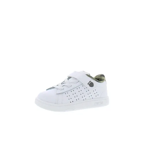 KSWISS Court Casper Vlc Slip-resistant Abrasion-resistant Низкий топ Обувь для малышей Белый Infant и Toddler