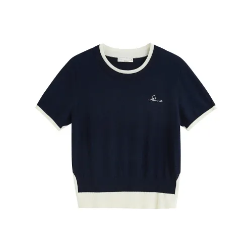 Inman Темно-синий Женский Трикотаж