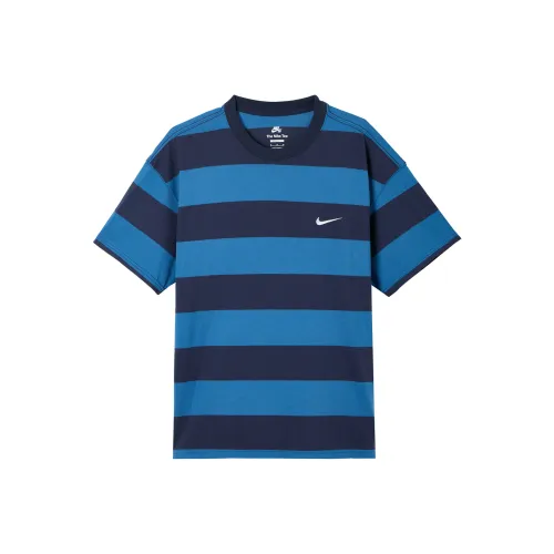 Nike T-Shirt Мужская Темно-Синяя