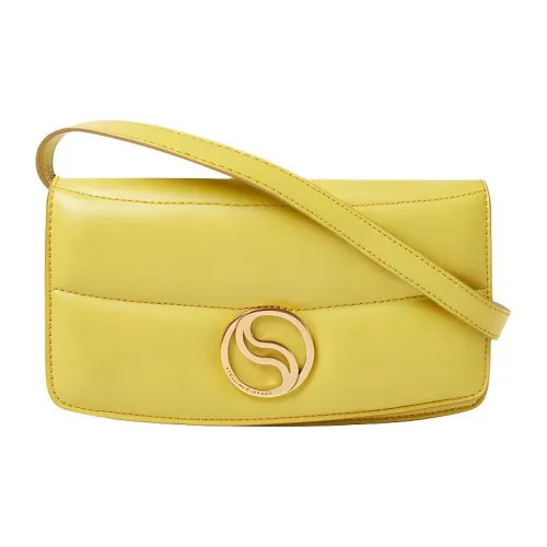 Stella McCartney Полиуретан Сумка через плечо Мини Женская Лаймово-зеленый