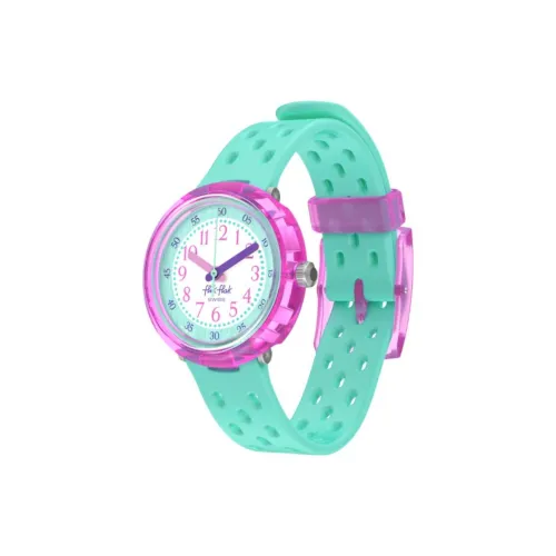 Swatch Quartz Movement Женские часы 31,85 мм Зеленый