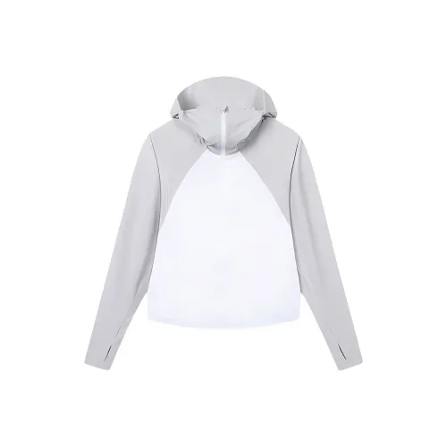 361° УФ-защита Одежда с UV-защитой Женская Свежая Холодная Серый