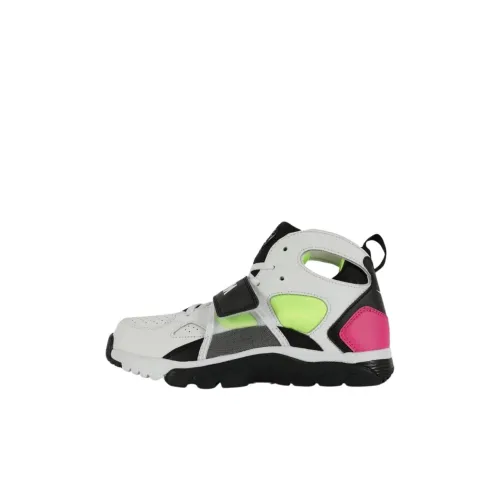 Nike Trainer Huarache противоскользящий устойчивый к истиранию высокий топ детские повседневные кроссовки белый детский