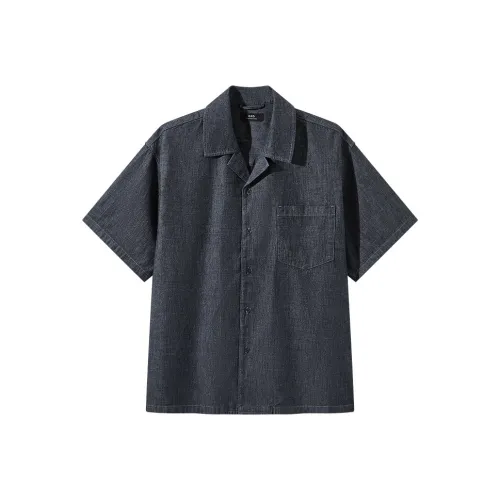 GXG Темно-синие мужские рубашки