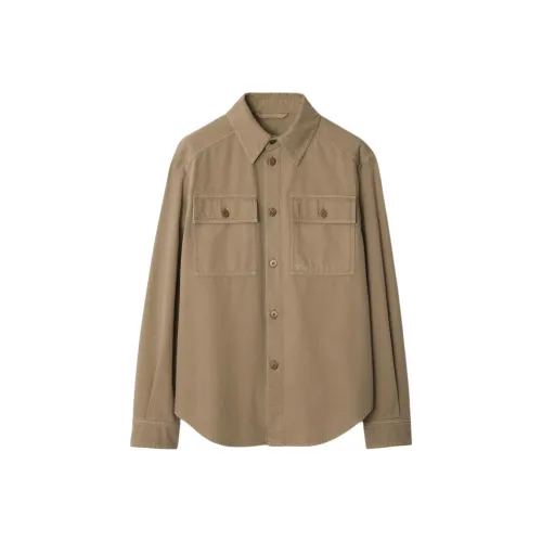 Burberry Khaki Мужские Рубашки