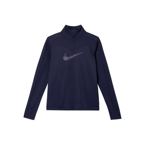 Nike Бег T-Shirt Женская Ink Purple