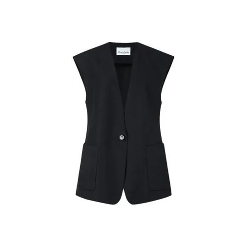 Marisfrolg Классический черный Женские жилеты