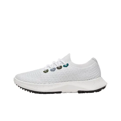 Allbirds Tree Dasher 2 Амортизаторы Shock Absorbers Противоскользящие Низкие Кроссовки для Бега Женские Полярный Белый Смешанный Цвет