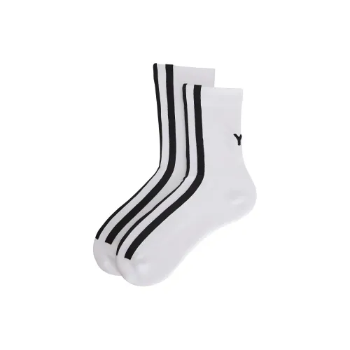 Y 3 High Socks Unisex 1 Pack White