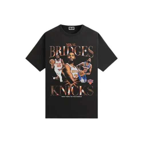 KITH x New York Knicks SS25 T-Shirt Мужской Черный