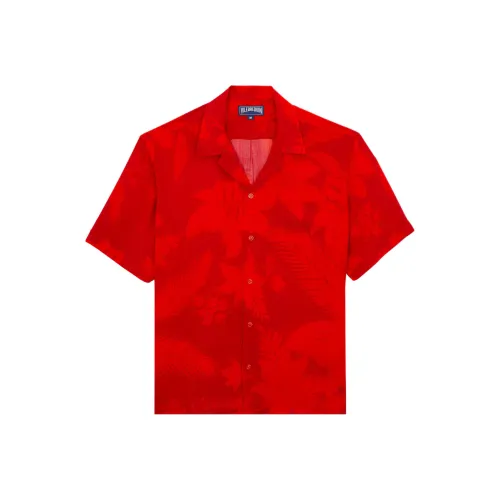 VILEBREQUIN Red Мужские Рубашки
