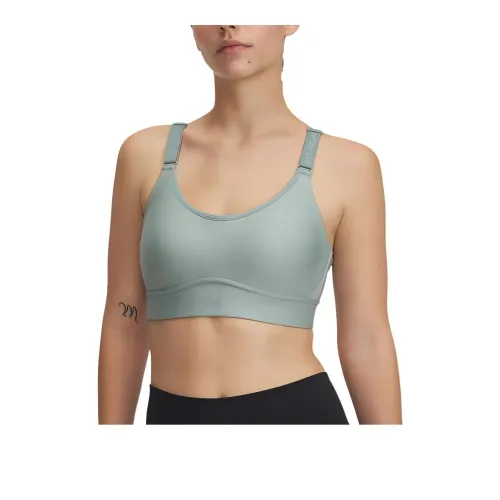 Under Armour Силикон Зеленый Женские Бюстгальтеры