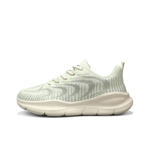 Binary Амортизация Rebound Lightweight Anti Slip Low Top Casual Беговые кроссовки Мужской Beige