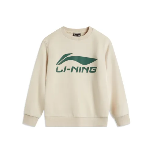 LINING YOUNG Толстовка Sports Life Fashion Trend Collection Дюнный хаки Детский