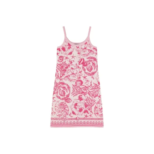 VERSACE SS25 Slip Платье Женское Розовое