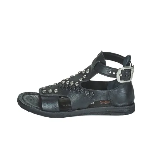 AirStep RAMOS Пряжка Римские Сандалии Женские Черные