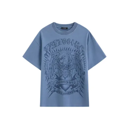 Ed Hardy Malibu Синий Мужской T-Рубашки