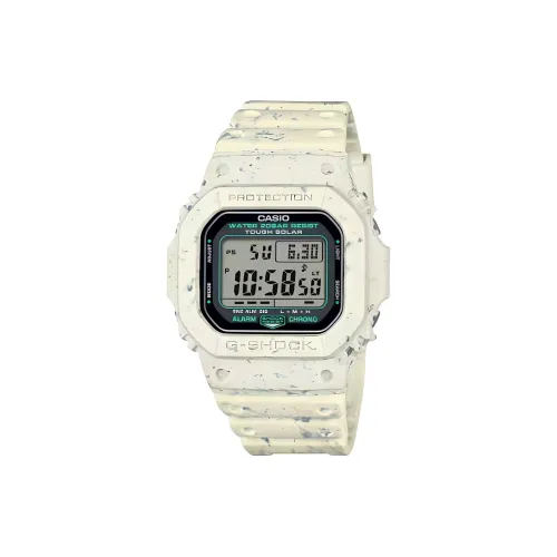 CASIO 5600 Collection Солнечный Кварцевый механизм Смольный ремешок Часы Мужские Циферблат Серый
