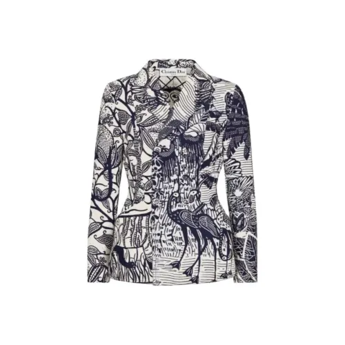 DIOR Куртки и Пальто Женские Синие