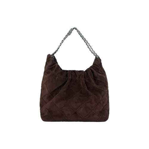 Tory Burch Сумка через плечо из замши мини-сумка для женщин цвет лакрица